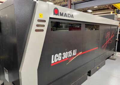 Amada LCG 3015 AJ Fiber Laser Cutting System