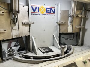 Vixen Automated Blast Cabinet | dry abrasive blasting